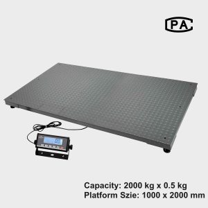 ecs b 0909 地磅 量程1t 分度200g 秤台尺寸900×900mm 碳钢台面