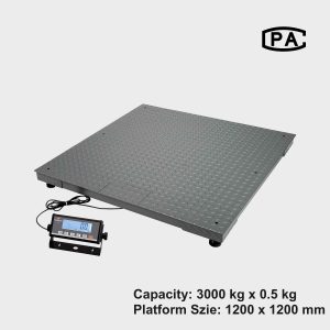 ecs b 0909 地磅 量程1t 分度200g 秤台尺寸900×900mm 碳钢台面