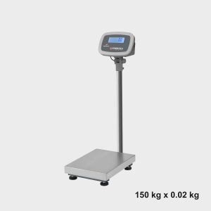 eh 3040s 电子台秤 量程150kg 精度20g 秤台尺寸300×400mm 不锈钢台面