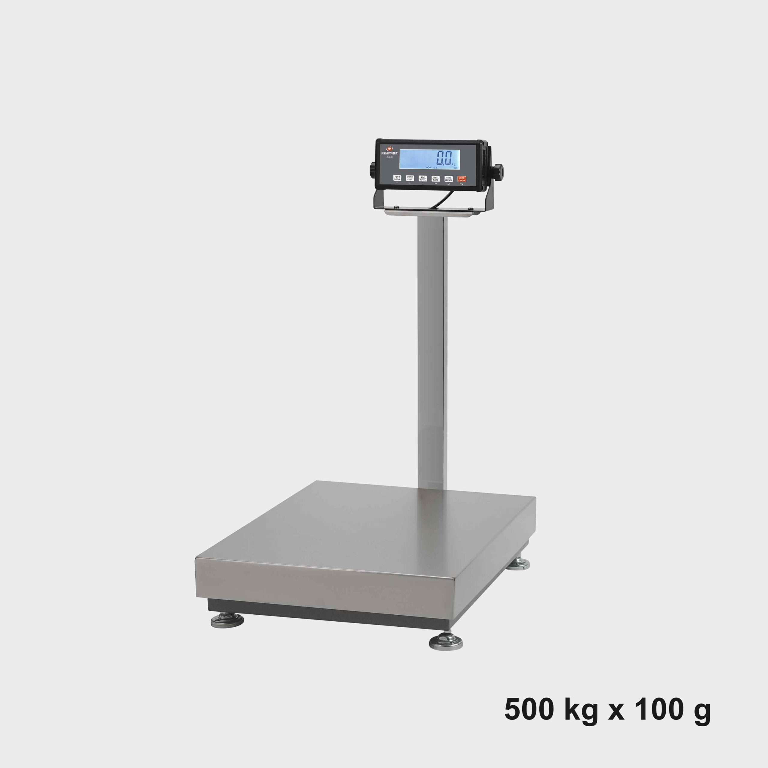 eh 3037s 电子台秤 量程300kg 精度50g 秤台尺寸400×500mm 不锈钢台面 (复制)
