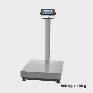eh 6080s 电子台秤 量程500kg 精度100g 秤台尺寸600×800mm 不锈钢台面