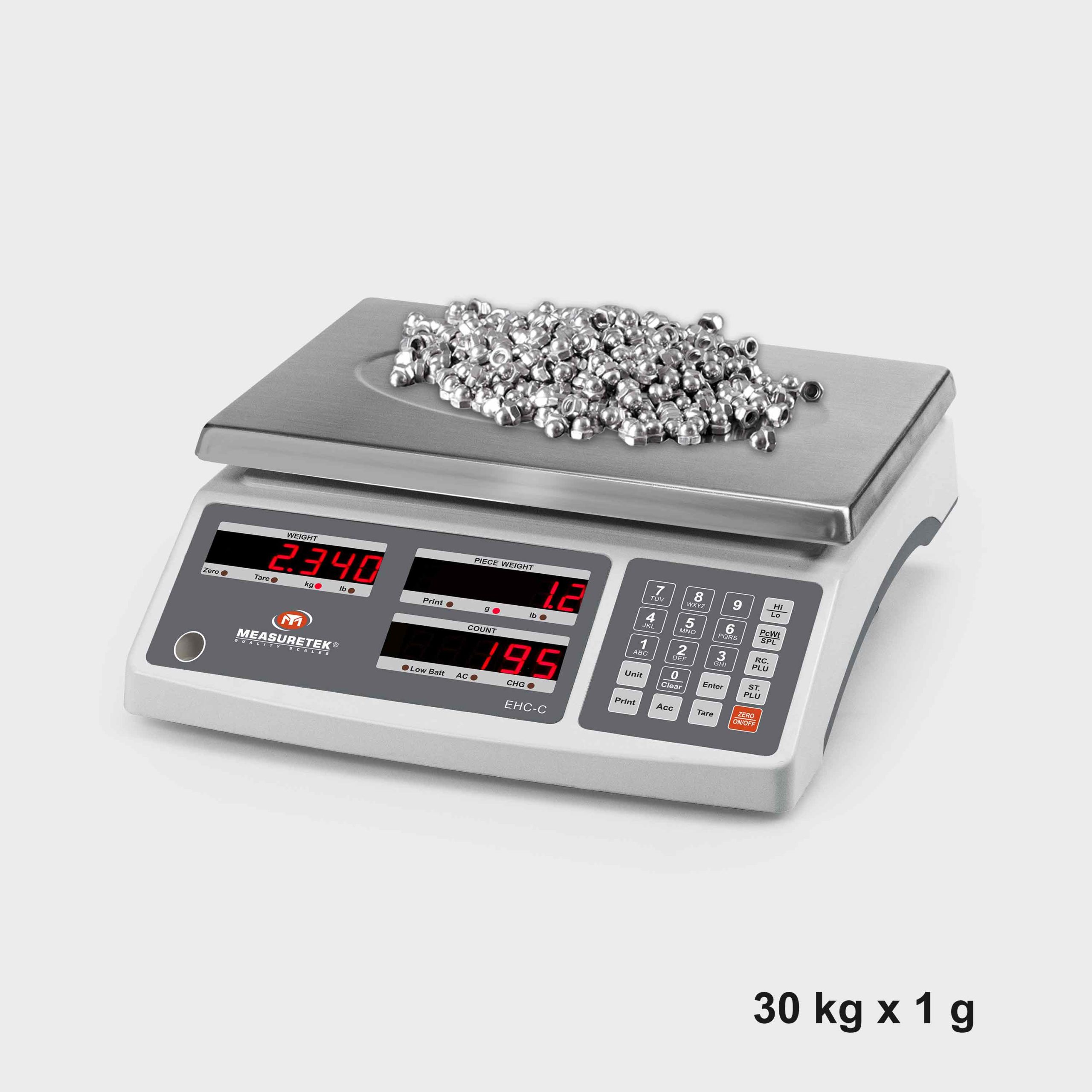 ehc c 电子计数秤 / 量程3kg 精度0.1g 三窗口