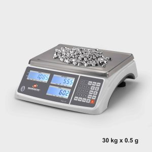 ehc cf 电子计数秤 量程30kg 精度0.5g 三窗口lcd显示